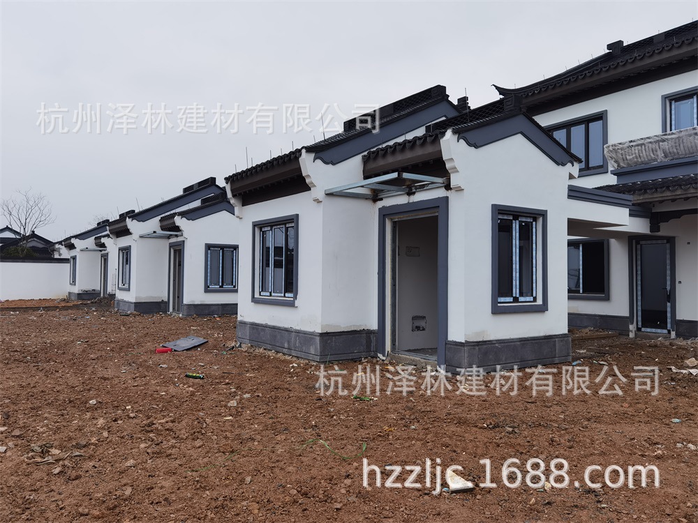 仿芝麻黑PC勒脚中式古建配件预制混凝土1000*500*40