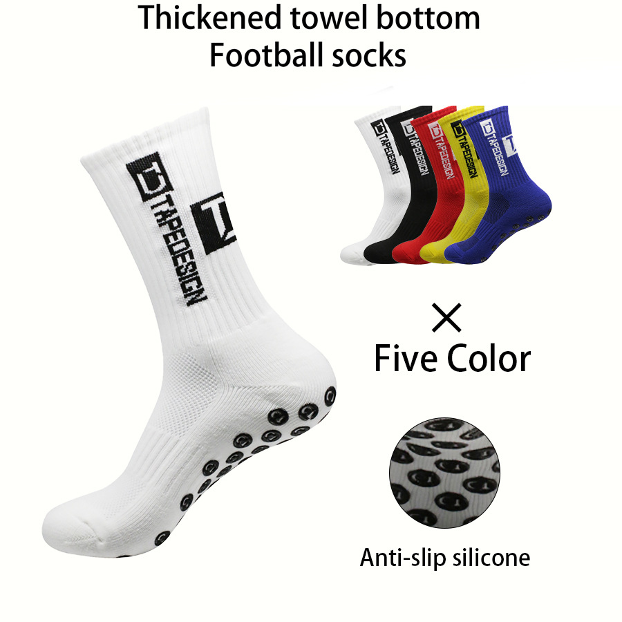Performance Sports Socks With Anti-Slip Grips & Cushioned Terry Sole – Football, Running, Yoga & Cycling_voghion.com