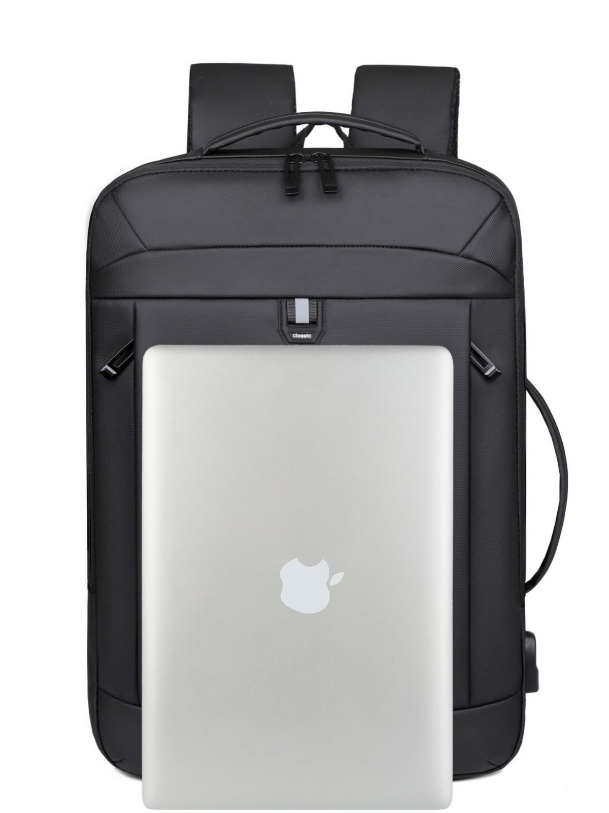 Viaje de negocios de viaje transfronterizo en el sitio simple mochila resistente al desgaste de viaje diario a prueba de rociadores bolso de computadora de gran capacidad