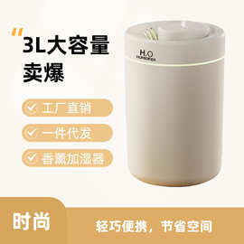 家用加湿器卧室静音大容量大雾桌面加湿器空气净化母婴香薰机礼品