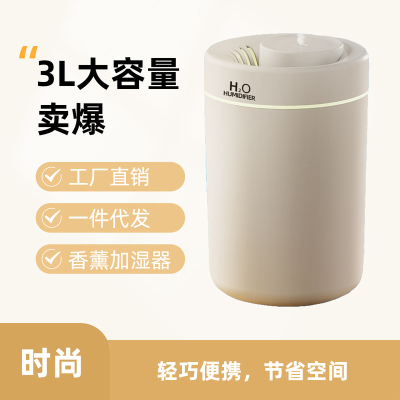 Home humidifier bedroom mute large capacity fog desktop humidifier air purification mother and child aroma diffuser gift Home humidifier bedroom mute large capacity fog desktop humidifier air purification mother and child aroma diffuser gift