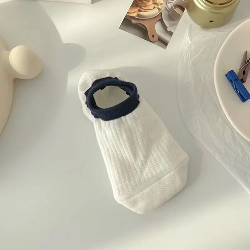 女性用夏用薄手ソックス、滑り止め、防臭、外履き可能、袋入り、接着剤付き、脱落防止、吸汗性、綿ソックス、ボートソックス、綿底|undefined