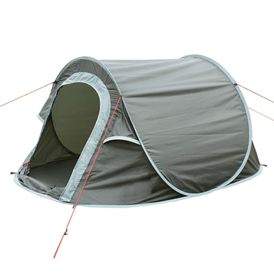 Cross-border Outdoor Camping Tent Automatic Double Folding Tent Quick Opening Free Wind and Rain-proof Tent (Çadırlar) - blue-with-dark-green-double
