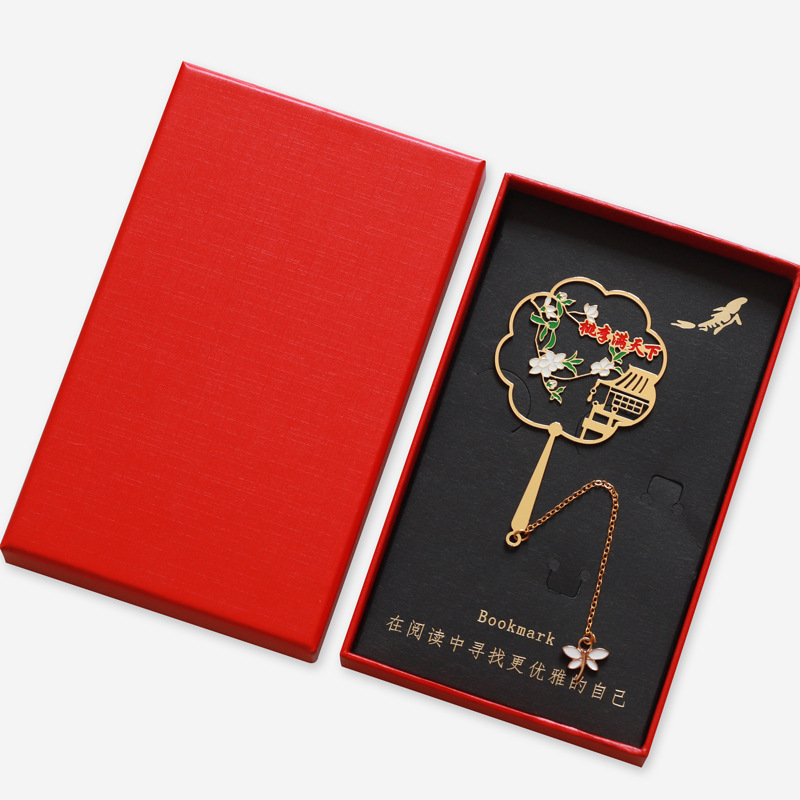 桃李满天下师恩古典中国风金属书签送老师创意文创设计教师节礼品|undefined
