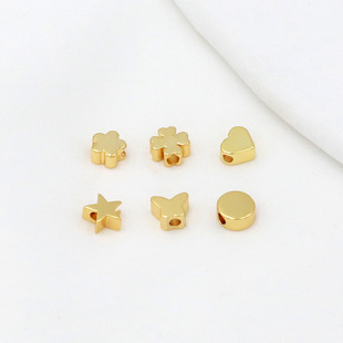 �~�18K���6mm���ęM�׸���14K��ɫ���Ǵ�����DIY������D138