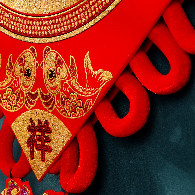 Chinese pendant, decorations for living room, festive protective amulet, layout