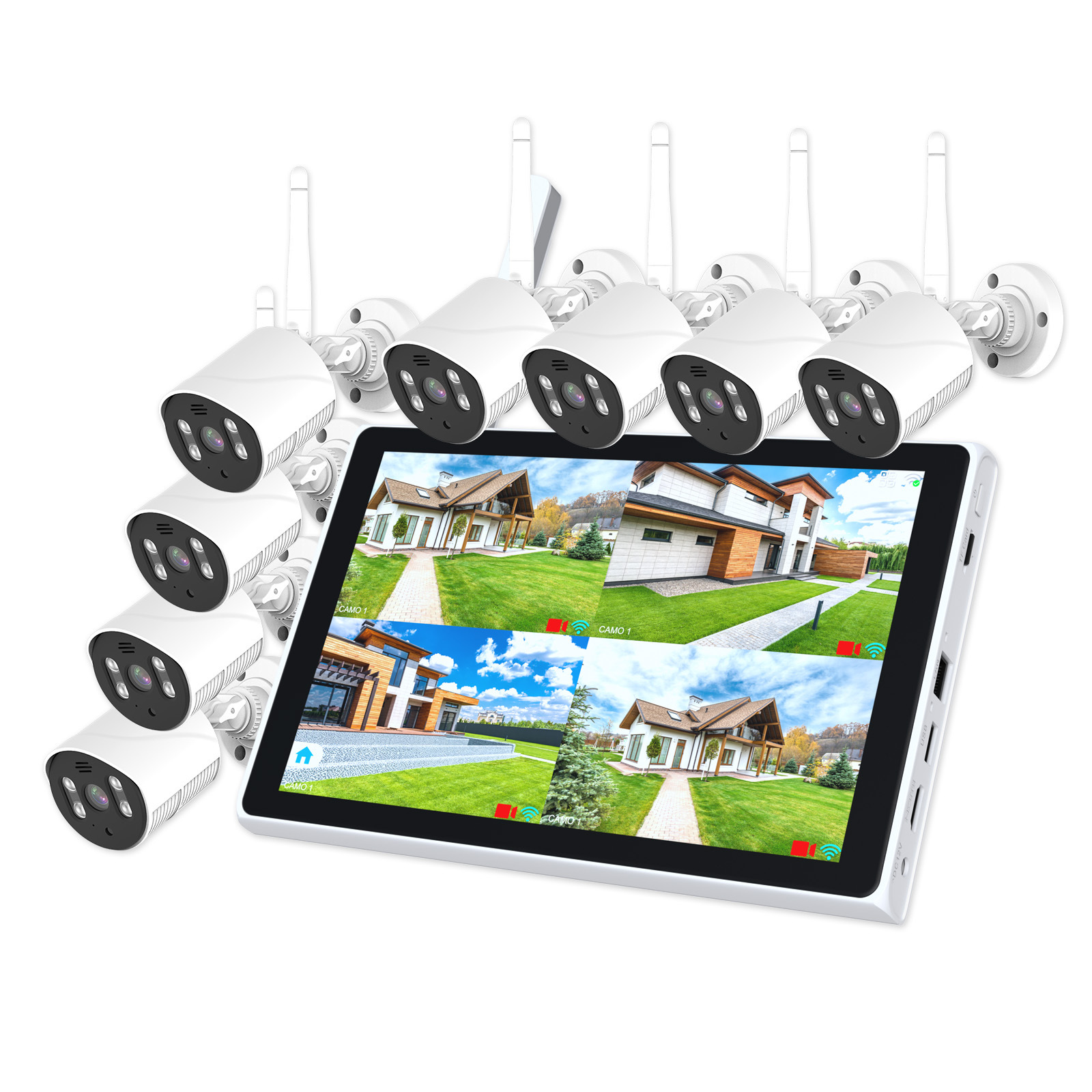 Kit de pantalla táctil de 8 vías