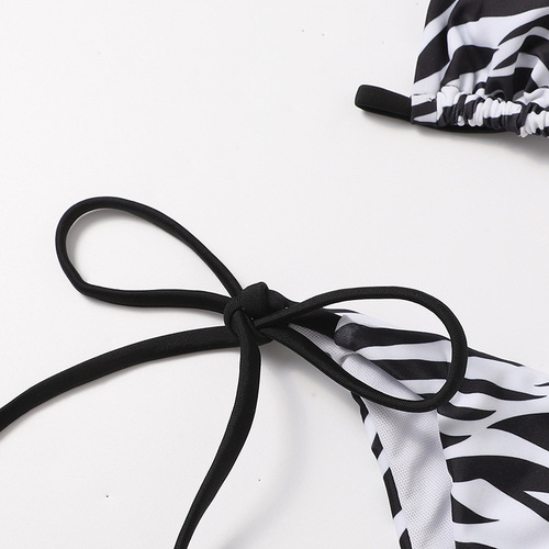  new split printed bikini