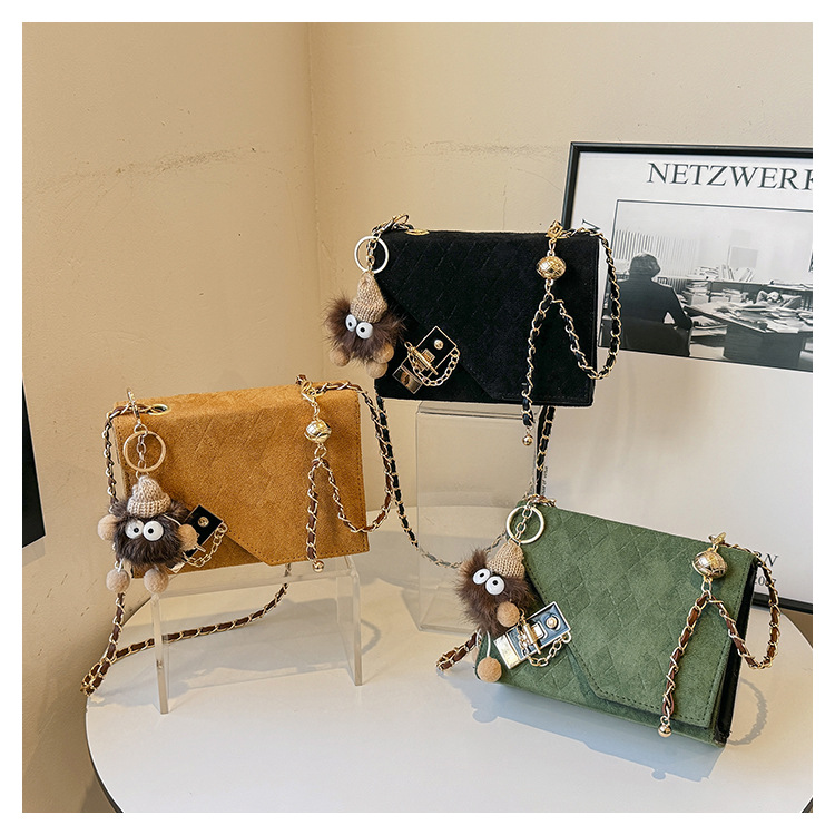 2024 Spring New Trendy Women's Texture Leisure Personality Small Square Single Shoulder Crossbody Bag_voghion.com