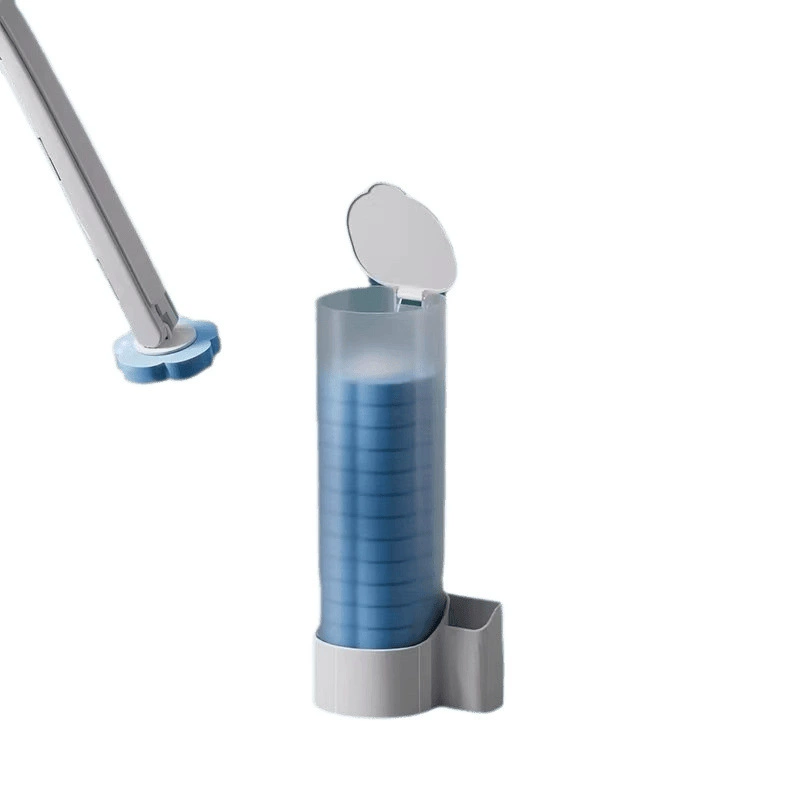 Disposable toilet, brush, hygienic changeable set