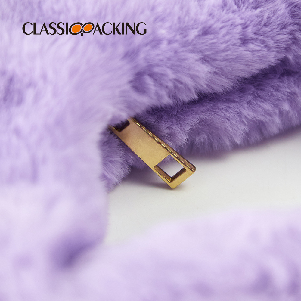 Bolsos de mujer al por mayor de fábrica 2025 otoño e invierno nuevo estilo bolso de felpa bolso de piel sintética bolso de lana simple in