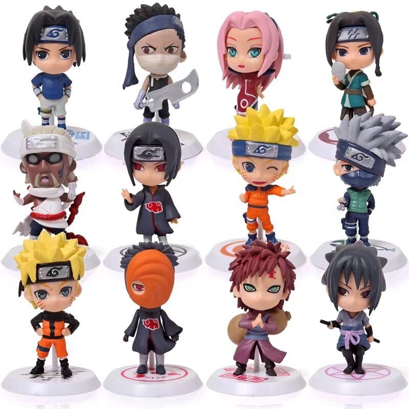 Naruto Figure Model Q Version Six-Piece Set 18Th and 19Th Generation Premium Version Anime Figures Starlight Gift Box Birthday Naruto Figure Model Q Version Six-Piece Set 18Th and 19Th Generation Premium Version Anime Figures Starlight Gift Box Birthday