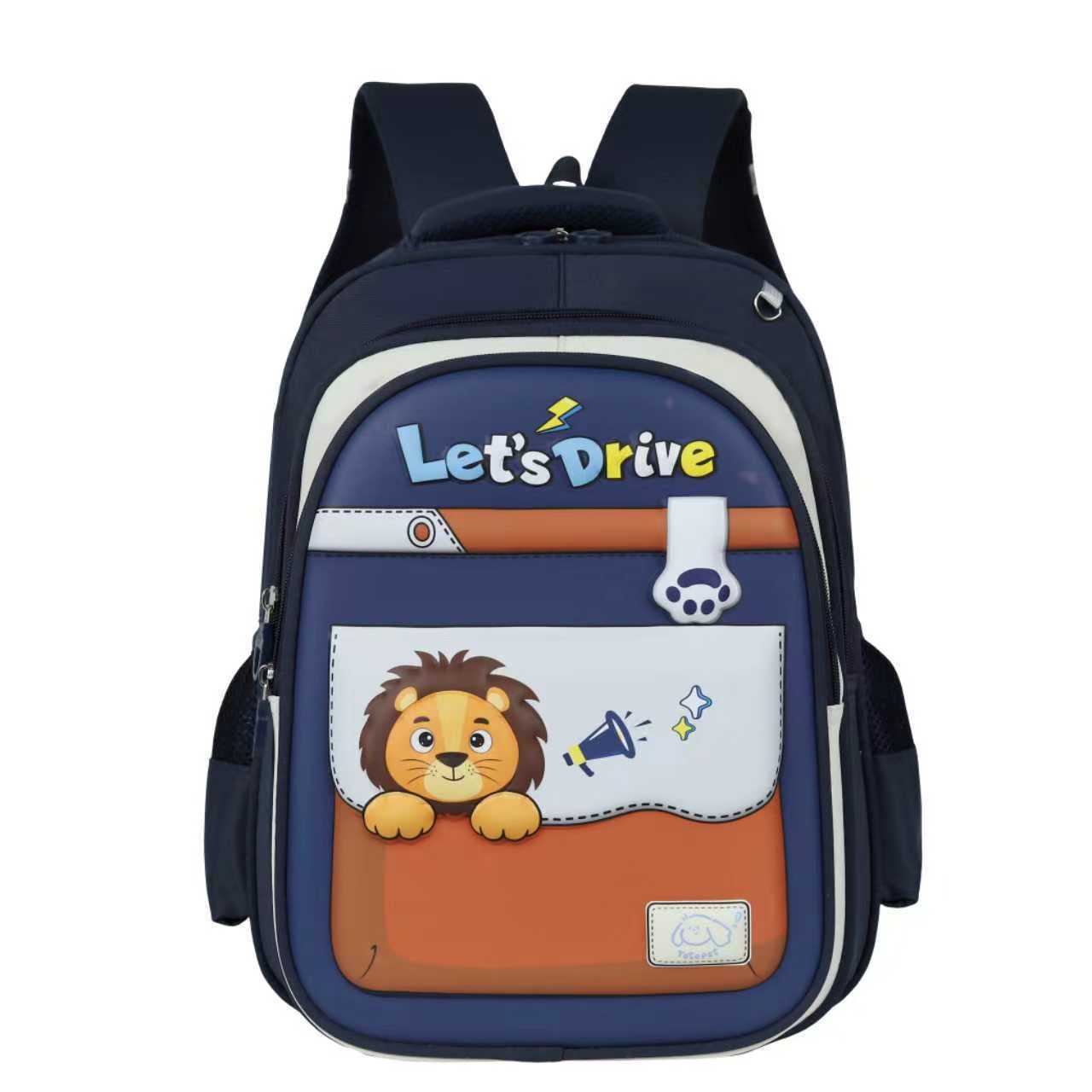 Comercio exterior bolsas escolares para niños y niñas caricaturas lindas mochilas de hombro bolsas de lápiz de espalda ligeras para niños mochilas