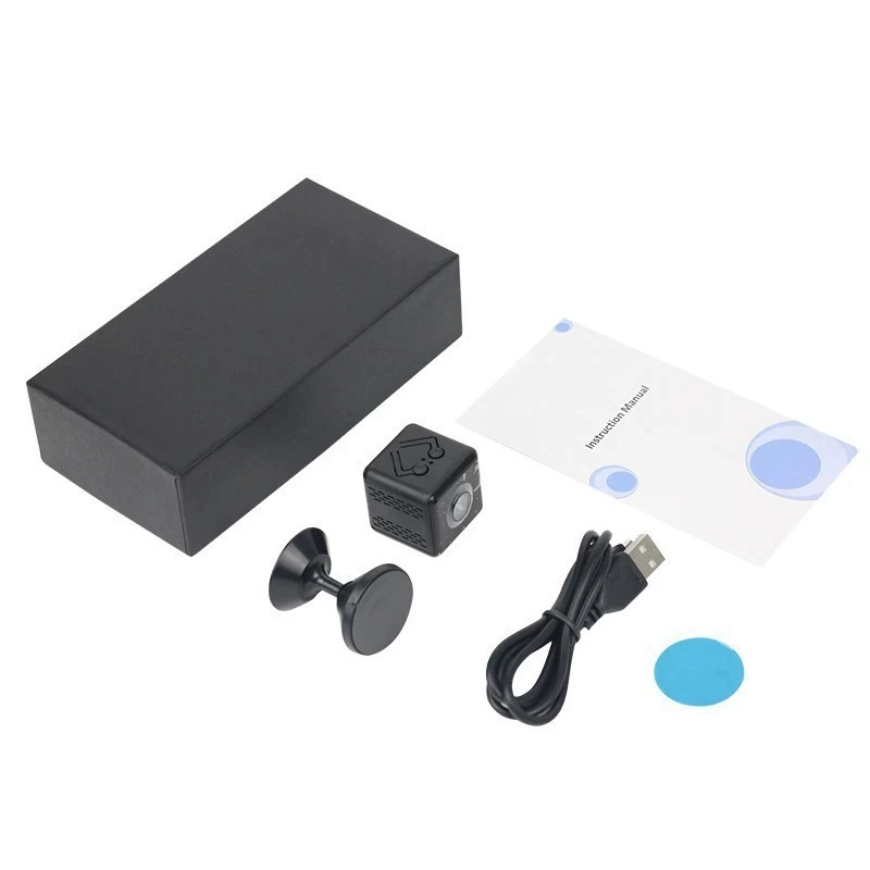 Исключительно для внешней торговли X6DS компактная квадратная wifi камера 1080p ночное видение охранная видеонаблюдение