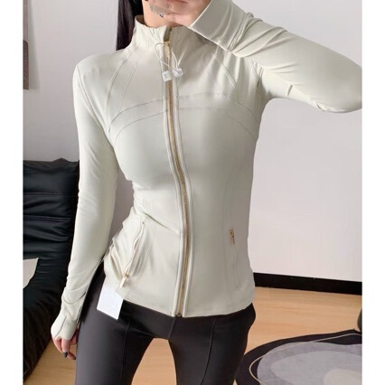 New Third-Generation Mesh-Free Stand-Up Collar Slim-Fit Versatile Women's Yoga Sports Jacket Snn
