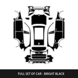 Car paint protective film Invisible Car Cover Tpu - glossy-black-tpu-24-26-models-bmw-x5