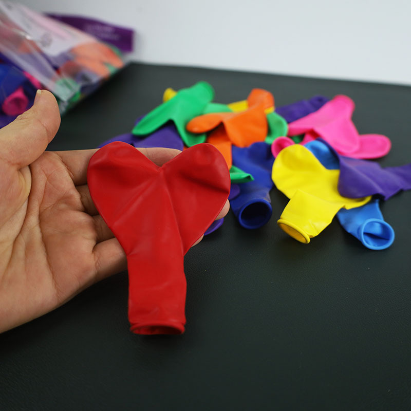 10-inch 2.2g heart-shaped latex balloon for wholesale wedding room decoration, 2.2g love pomegranate red wedding confession balloon