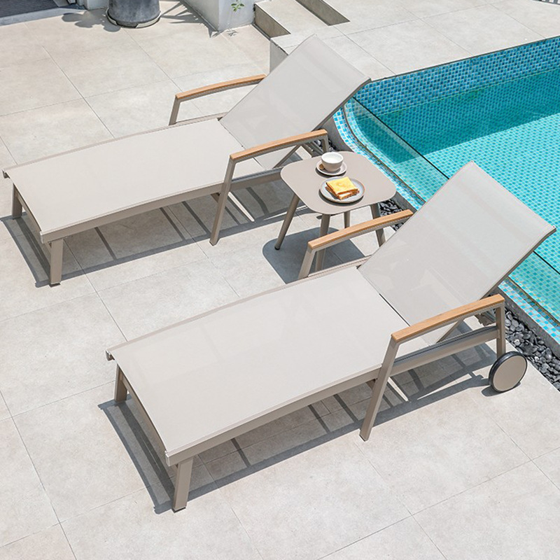 Al Aire Libre cama Villa piscina Hotel playa patio jardín al aire libre terraza ocio impermeable protección solar plegable reclinable image 3
