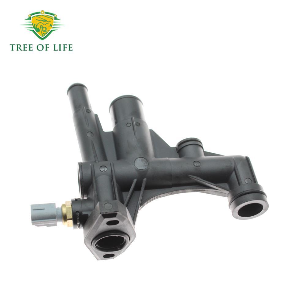 1S7E - 8548 - BJ para salida de agua de refrigeración de la carcasa del termostato del motor Ford Mondeo