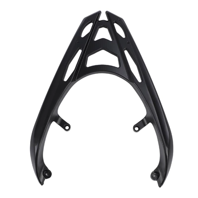 Suitable for 13-22 Yamaha Smax155 Motorcycle Aluminum Alloy Rear Rack, Taiwan Yamaha Abs Version Rear Carrier (Motosiklet ləvazimatları və aksesuarları) - black