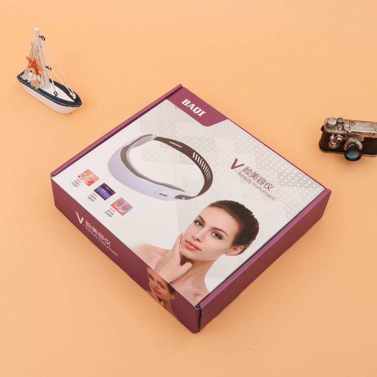 Face Slimming Device, Microcurrent Facial Massager, Douyin Same Style Artifact, Red and Blue Light Beauty Skin Care Device, Rechargeable Model