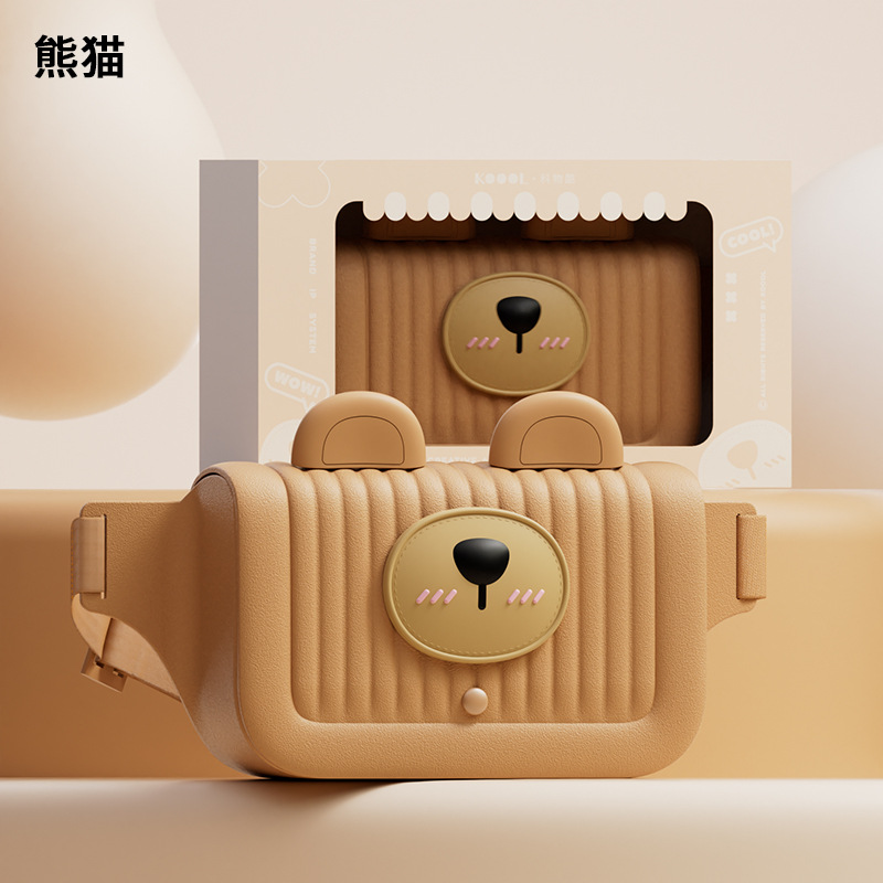 Bolsos de cintura para niños EVA, bolsos de pecho casuales para animales, bolsos de viaje deportivos al aire libre, bolsos de cambio, bolsos de hombro