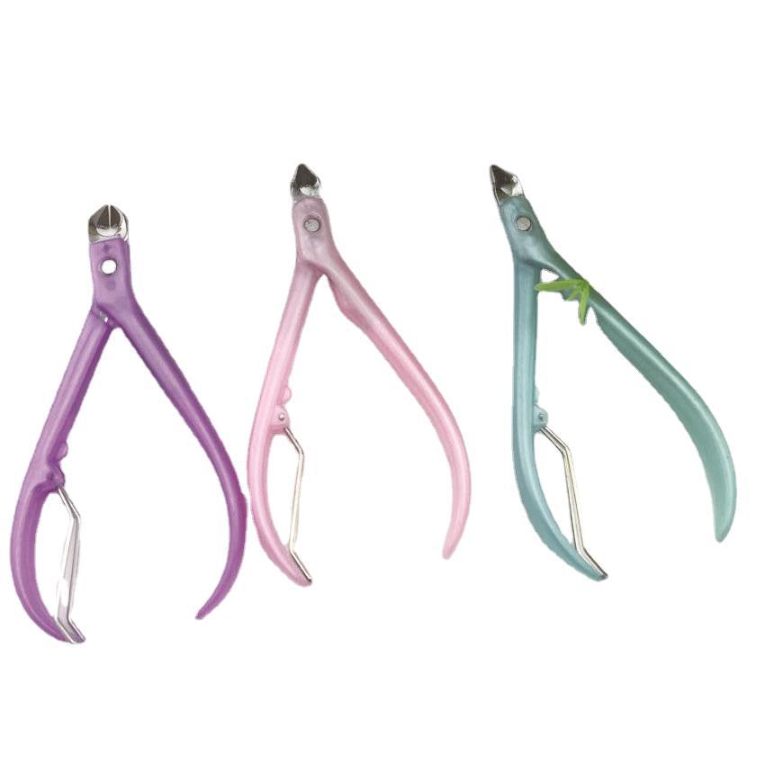 Alicates piel muerta mango plástico antideslizante cortaúñas belleza