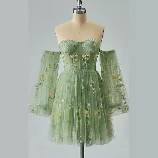 欧美气质抹胸连衣裙2025新款露背显瘦晚会礼服后背绑带生日礼服裙