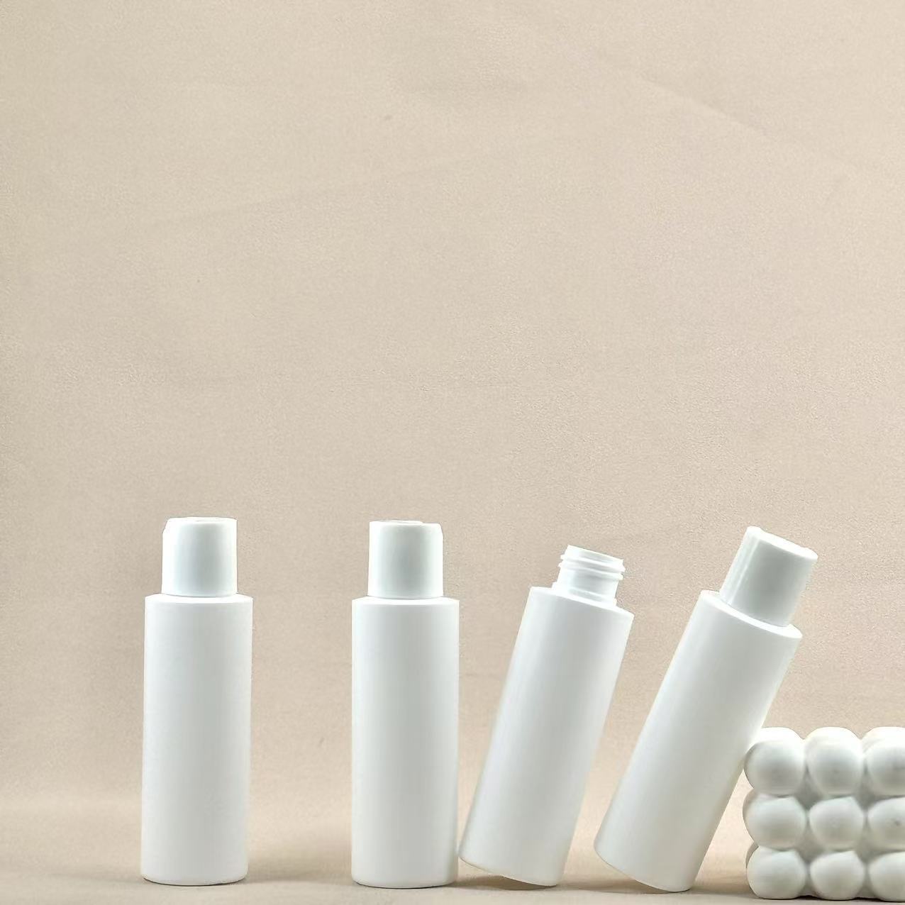 厂家供应pet200ml圆肩瓶pe100ml直身瓶小容量旅行轻便小巧塑料瓶