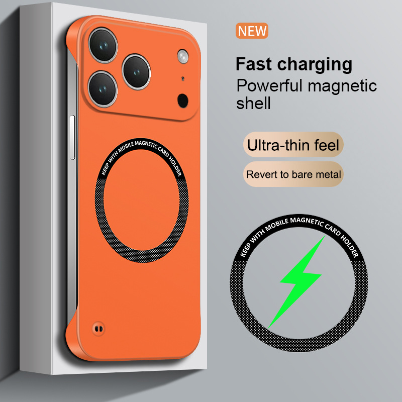 适用苹果17手机壳无边框磨砂iphone17pro外壳爱疯17promax保新品