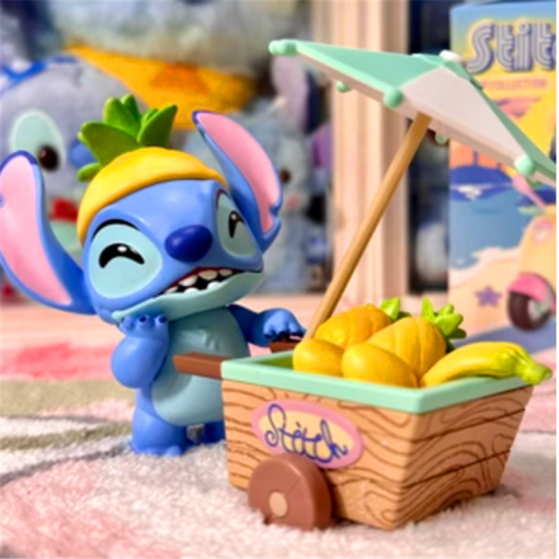 Stitch Changyou Blind Box Star Baby Stitch Muñeca de mano Adornos de escritorio Juguetes para niños Regalos Edición nacional