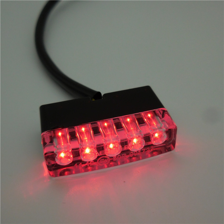 CH-2034 Electric Scooter Modified Rear Tail Light LED Mini Brake Light Motorcycle LED Small Night Light