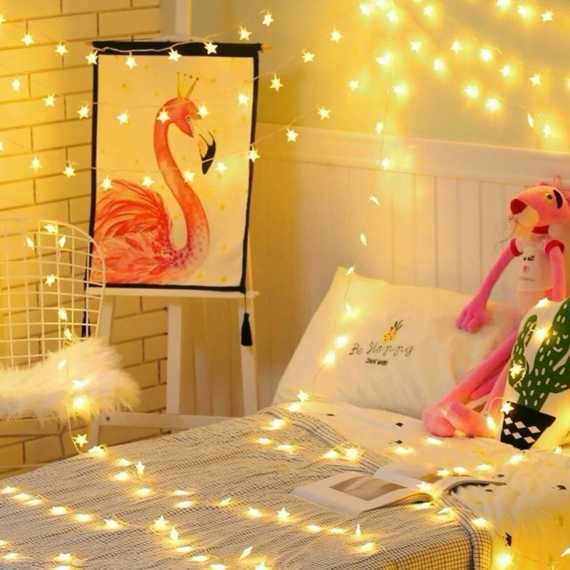LED-звездная фонарика, световой фонарь Rose Flash, гирлянда светильник для комнаты, для Douyin/INS/сетевых знаменитостей