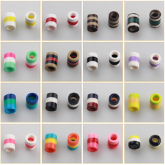 アクリルビーズDIY手作りアクセサリー管状ストライプ手串服飾バッグアクセサリーアクセサリー