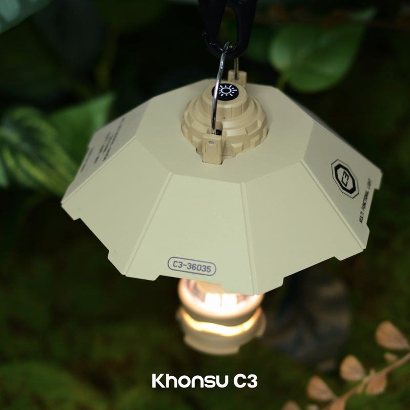 Khonsu C3战术露营灯led充电多功能帐篷营地灯手电|undefined