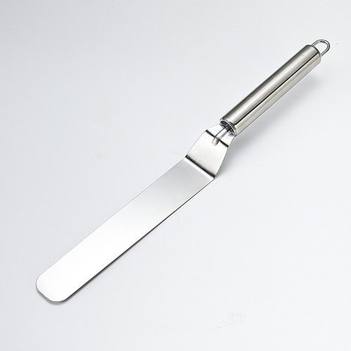 不锈钢抹油刀厨房蛋糕抹刀家用奶油抹平刀烘焙工具曲刮刀直吻刀
