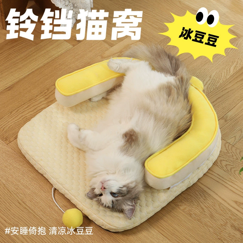 Колокольчик U-образный кошачий питомник от привет коврик ледяной коврик
