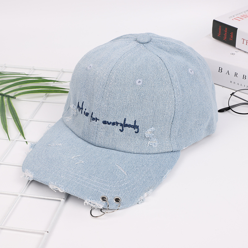 Unisex Simple Style Letter Embroidery Curved Eaves Baseball Cap display picture 3