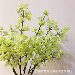 仿真花假花 裝飾客廳擺件 仿真迷爾梨枝梨花枝不帶葉梨花小碎花