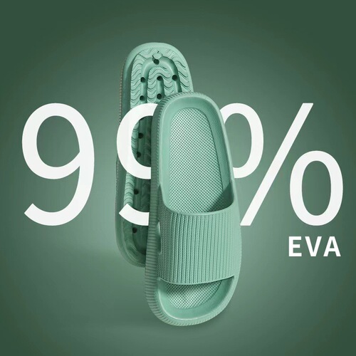 Shit-stepping slippers for women summer household home bathroom bathing thick-soled home men's sandals and slippers summer outer wear wholesale