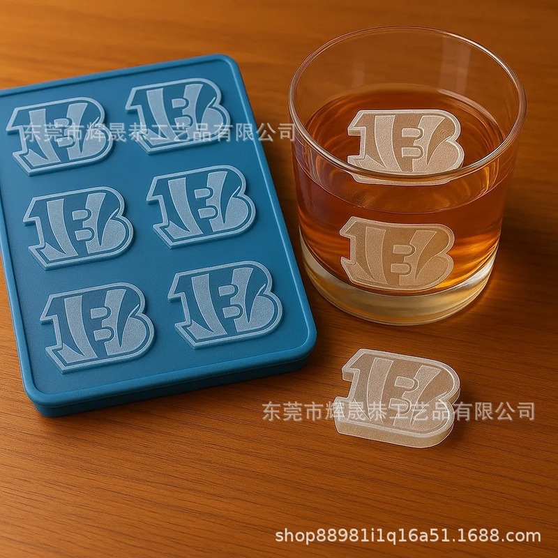 国境を越えた新しいサッカーチームSilicone Ice Moldサッカーチームのシリコン氷型|undefined
