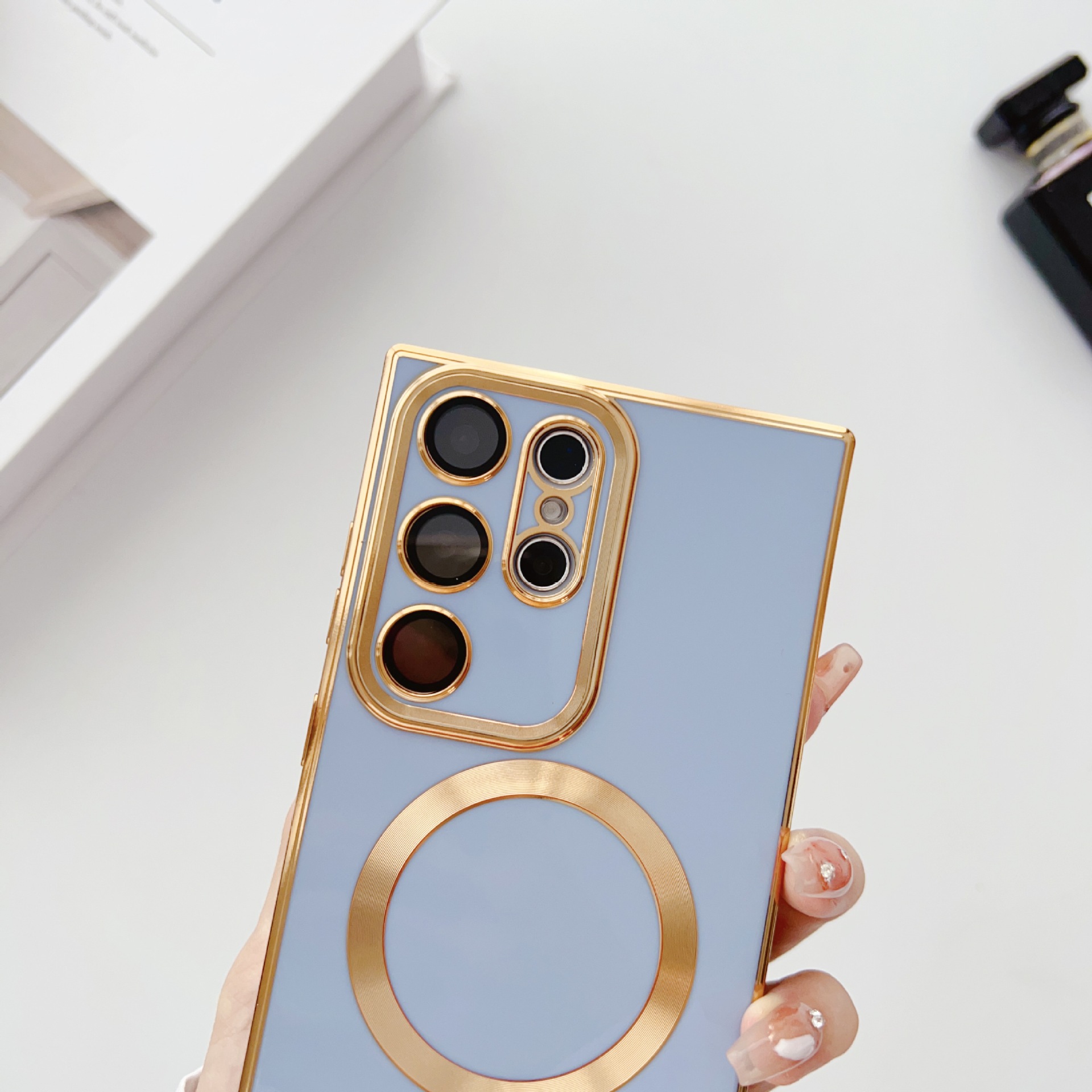 Vintage Style Style Plating Craft Vintage Style Solid Color Tpu Phone Cases