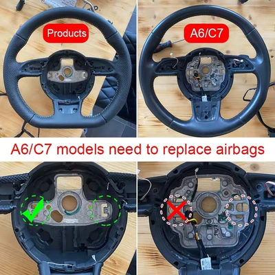 Q5 Q7 flat-bottom sports steering — Steering wheel