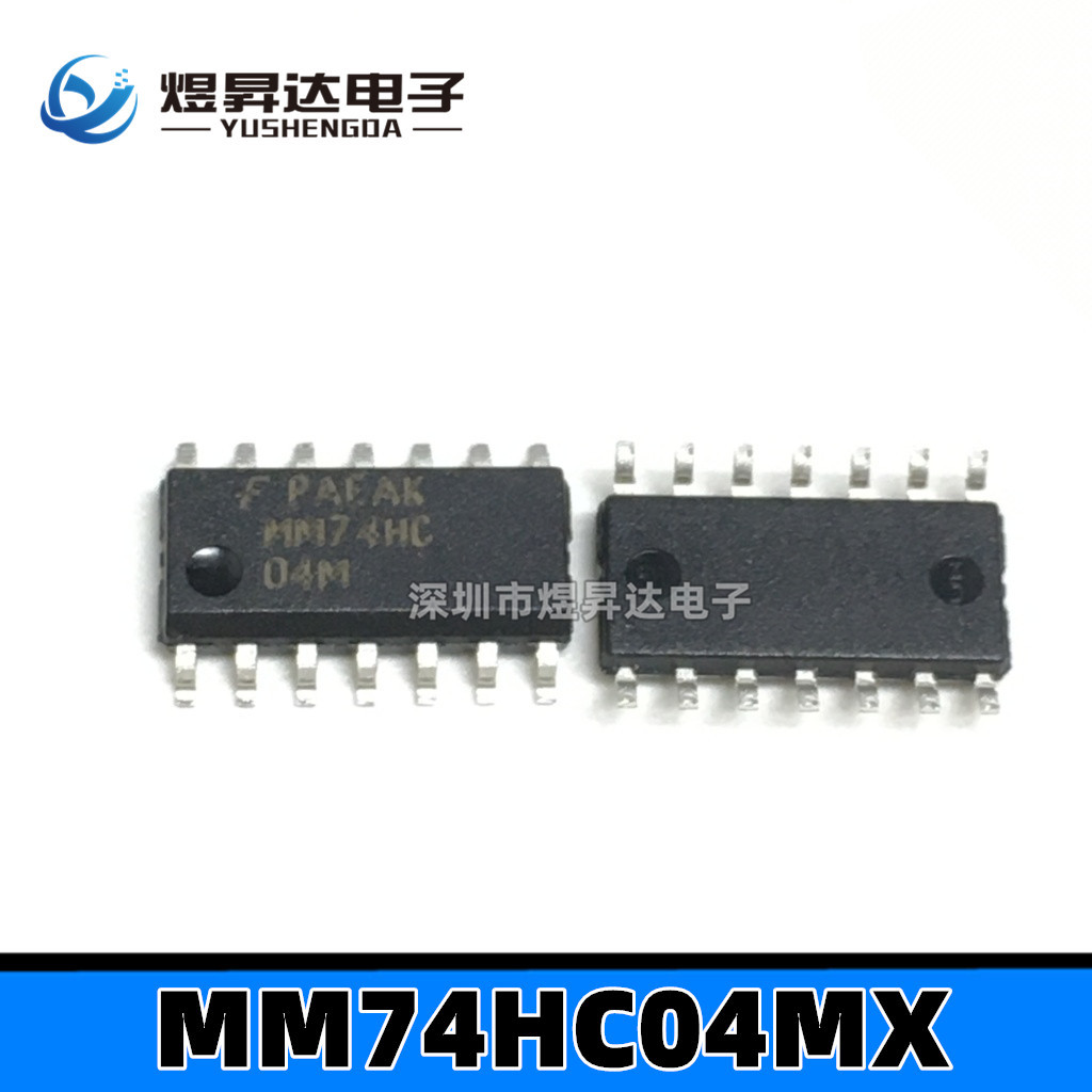 MM74HC04MX SOP14 六角逆变器 反相器