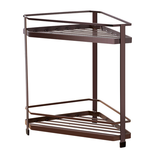 Japanese kitchen spice rack seasoning storage triangle corner pot rack storage rack home bathroom countertop organizing rack