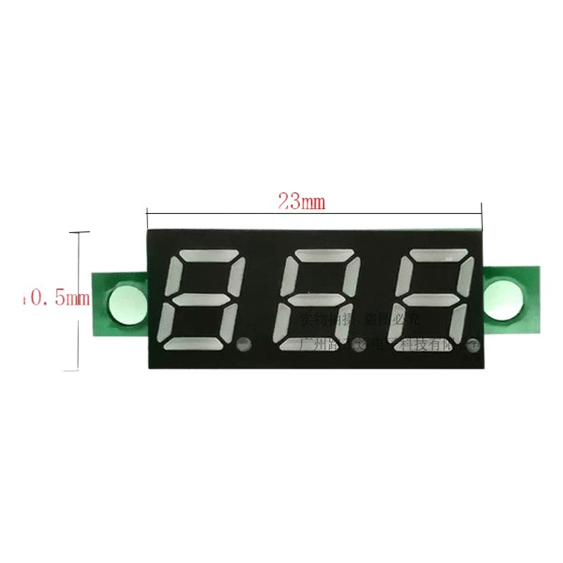 0,28-дюймовый цифровой дисплей вольтметра DC0V-30V цифровой измеритель напряжения дисплей напряжения батареи защита от обратного подключения