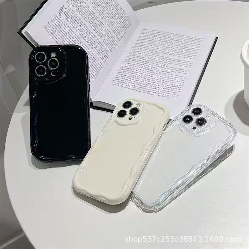 三星A55手机壳a13波浪奶油纹保护壳a73/a52/a12a03s彩绘素材 适用|undefined