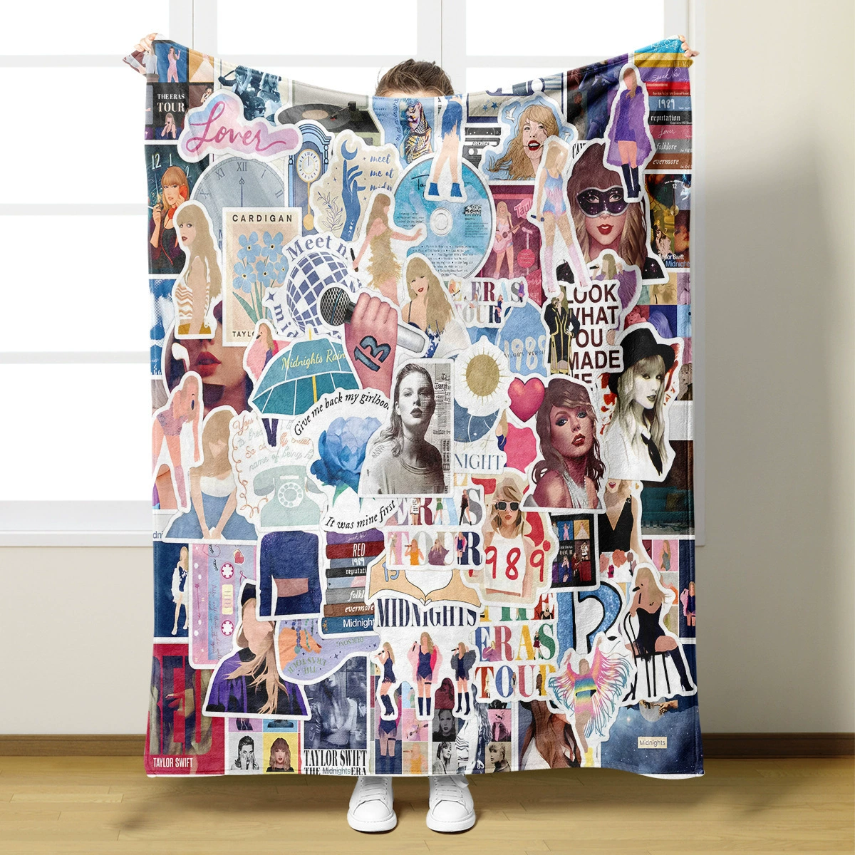 Плащ Фляэль Вигталь Печатной Банный покрывала певец TAYLOR SWIFT Taylorus Velft Calling Classes Pediament Beds Cover