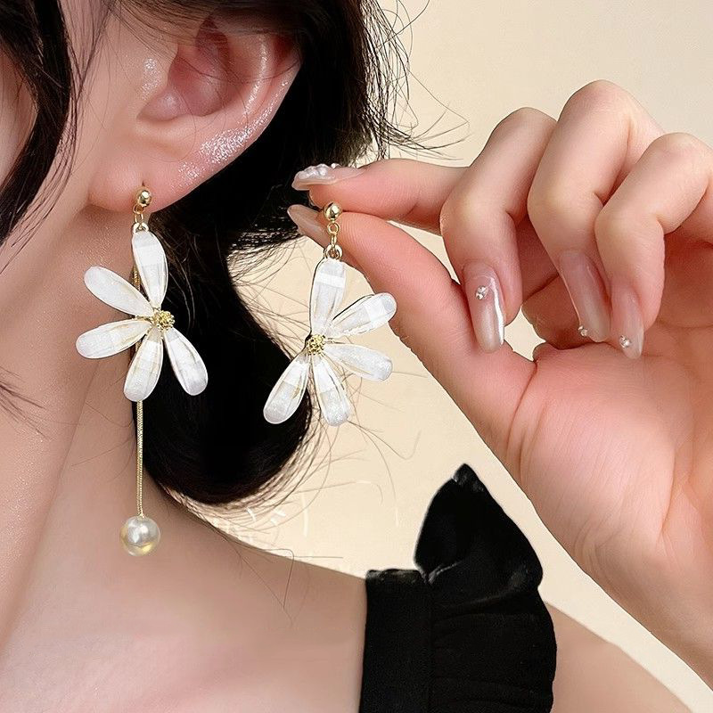 47#流苏花瓣蚊香盘耳夹