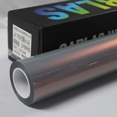 Auto Color Change Film — Tpu Car Color Changing Film - two-color-candy-volcanic-ash-152m15m